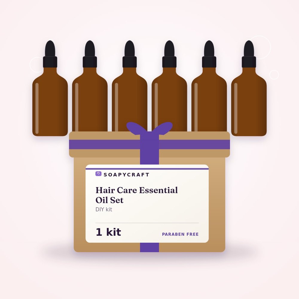 Hair Care Essential Oil Set - buy online at Soapycraft