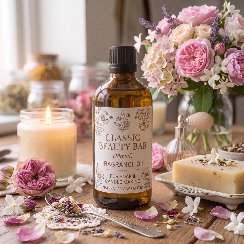 Classic Beauty Bar Fragrance Oil for Soap and Candle Making (Floral) - buy online at Soapycraft