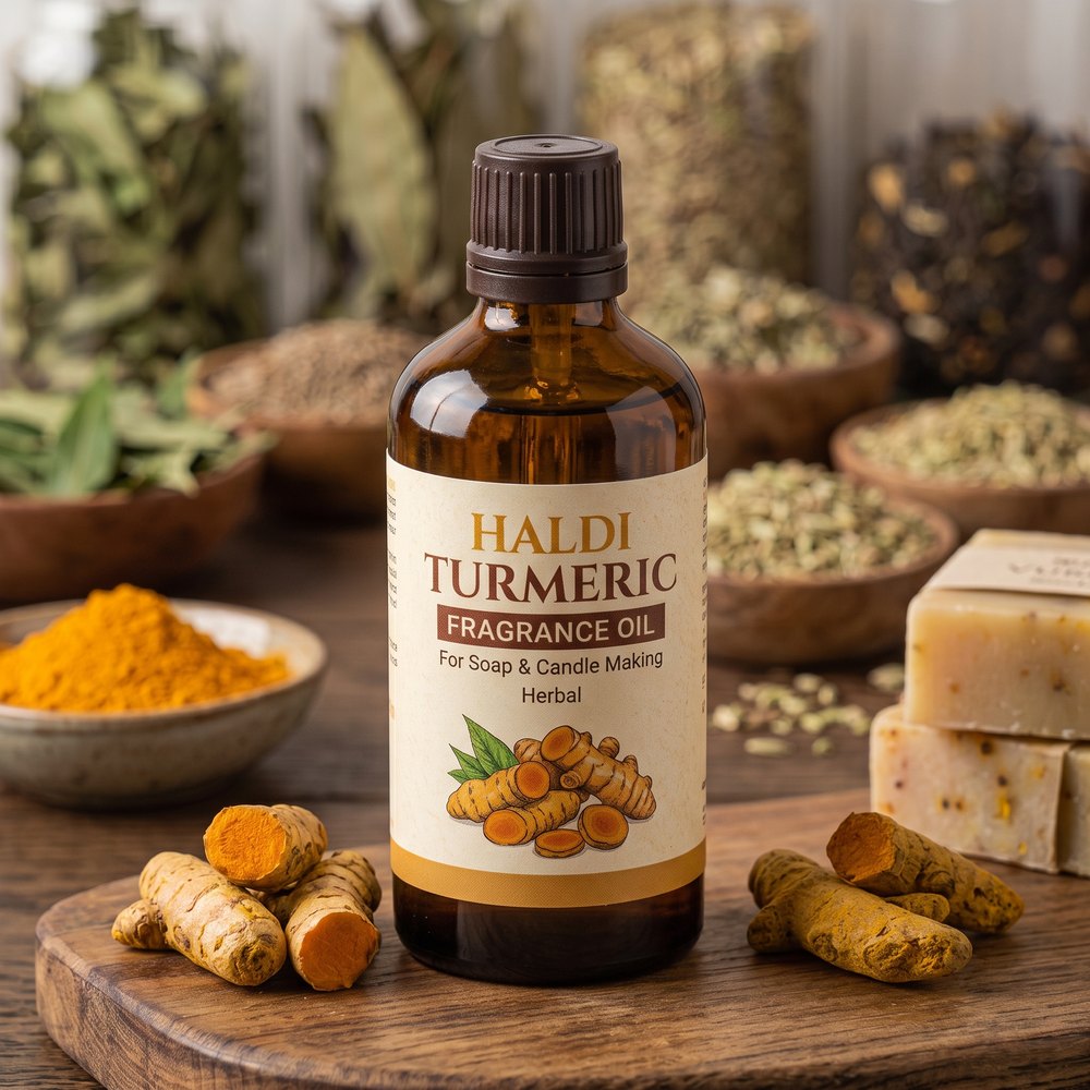 Haldi Turmeric Fragrance Oil for Soap and Candle Making (Herbal) - buy online at Soapycraft