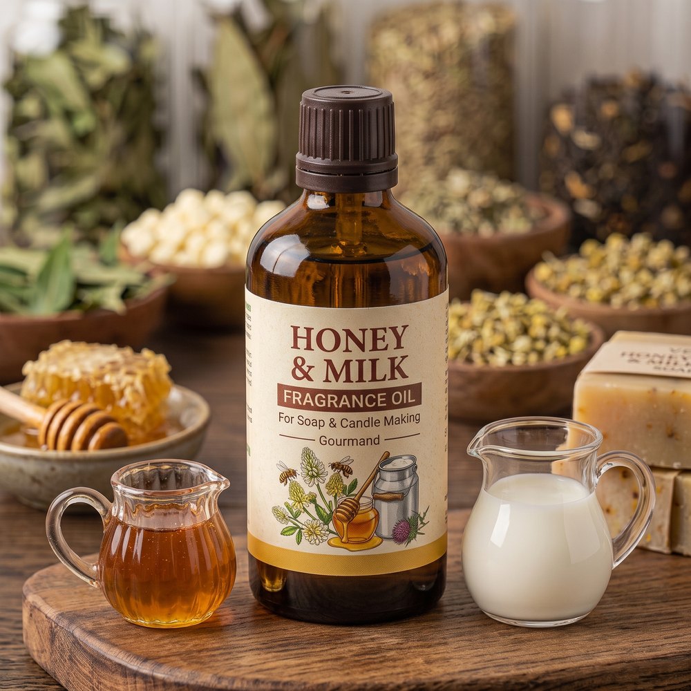Honey and Milk Fragrance Oil for Soap and Candle Making (Gourmand) - buy online at Soapycraft