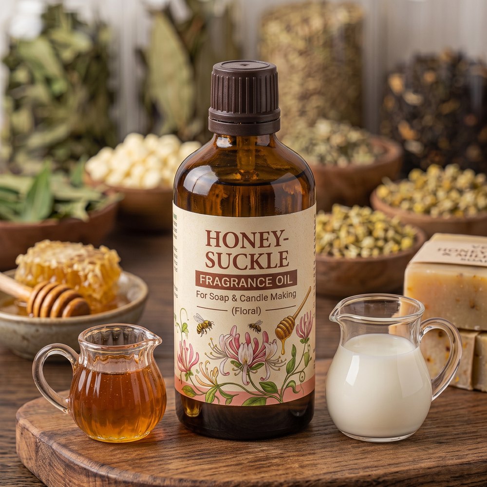 Honeysuckle Fragrance Oil for Soap and Candle Making (Floral) - buy online at Soapycraft