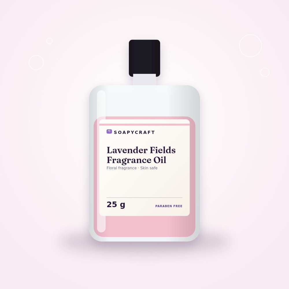Lavender Fields Fragrance Oil for Soap and Candle Making (Floral) - buy online at Soapycraft