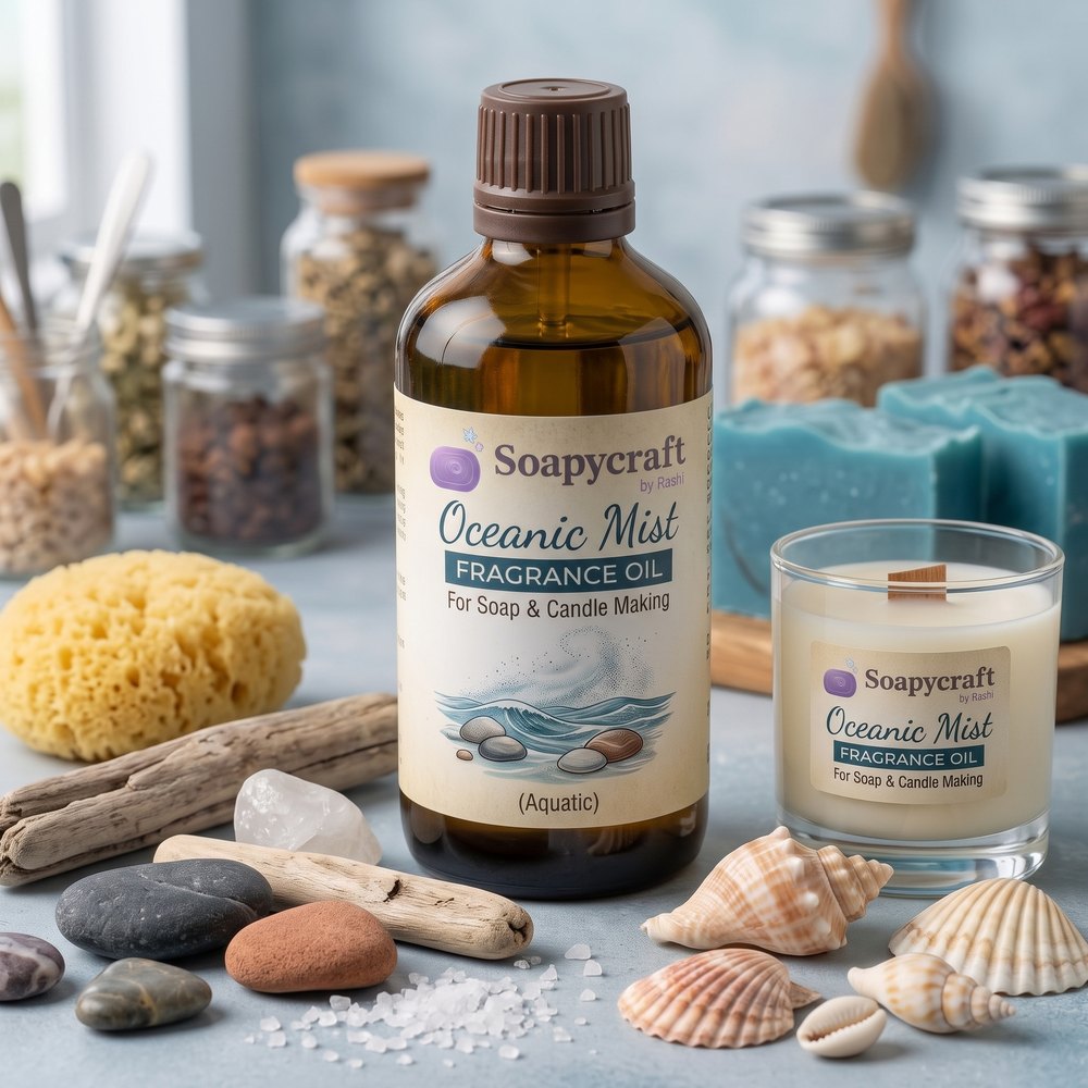 Oceanic Mist Fragrance Oil for Soap and Candle Making (Aquatic) - buy online at Soapycraft