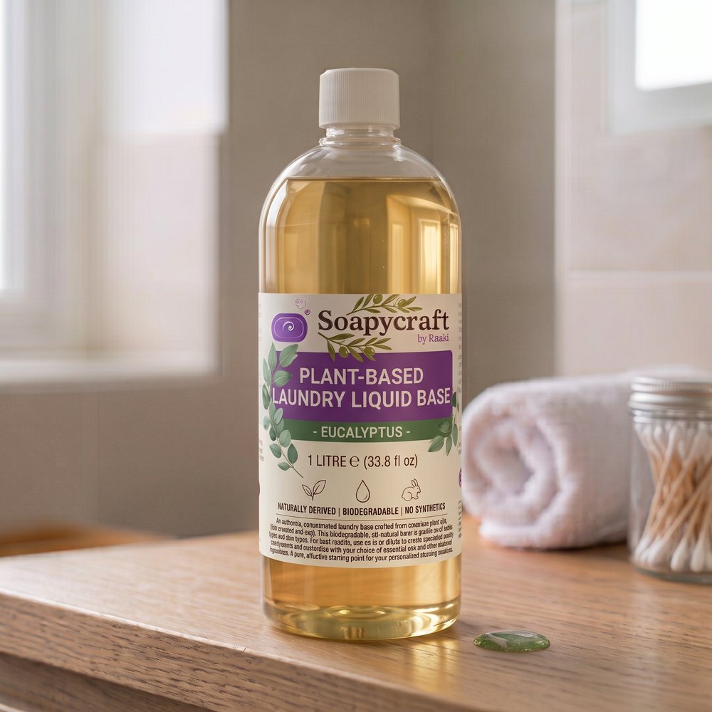 Plant Based Laundry Liquid Base - Eucalyptus - buy online at Soapycraft