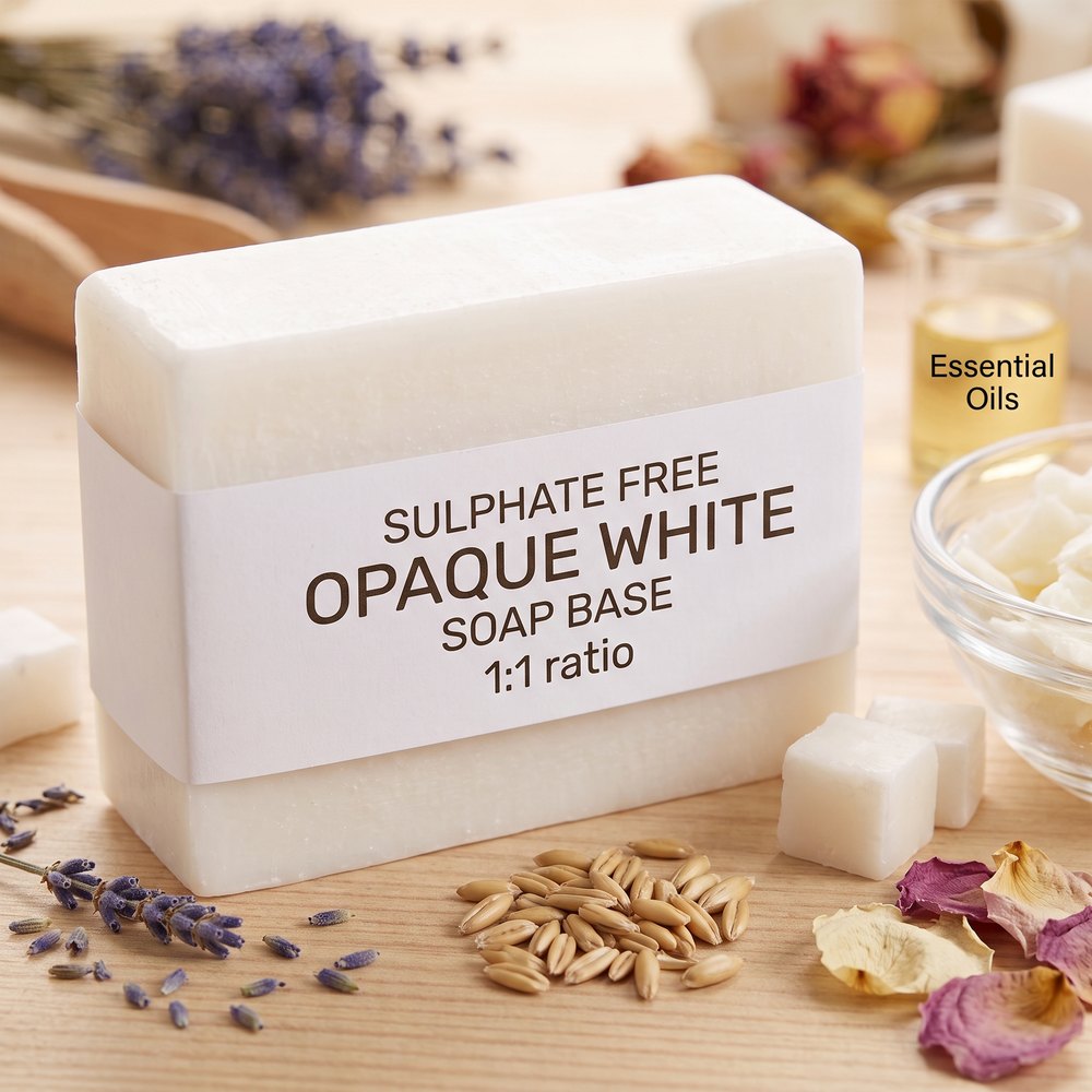 Sulphate Free Opaque White Soap Base for Pastel Soaps photo 2