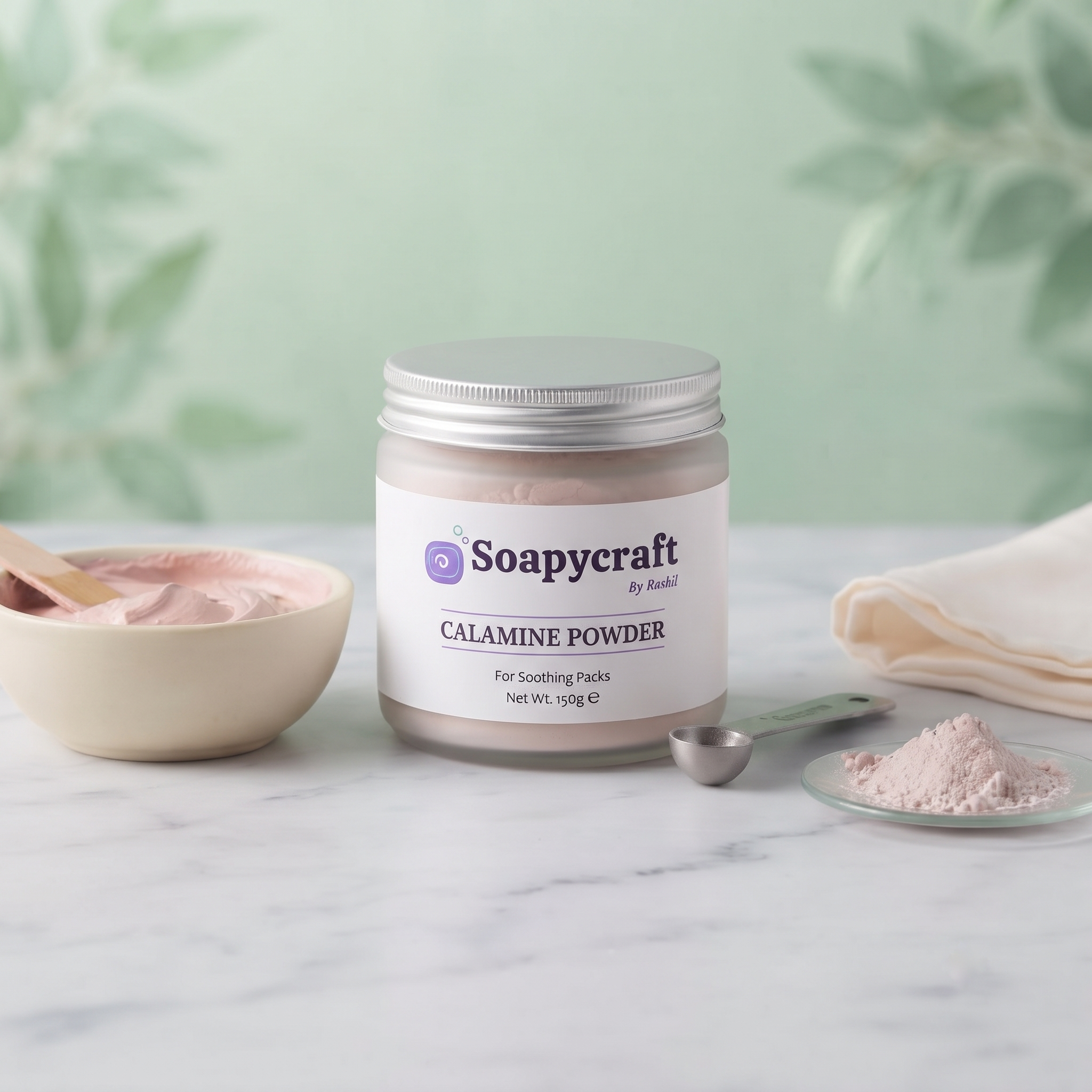 Calamine Powder for Soothing Packs - buy online at Soapycraft