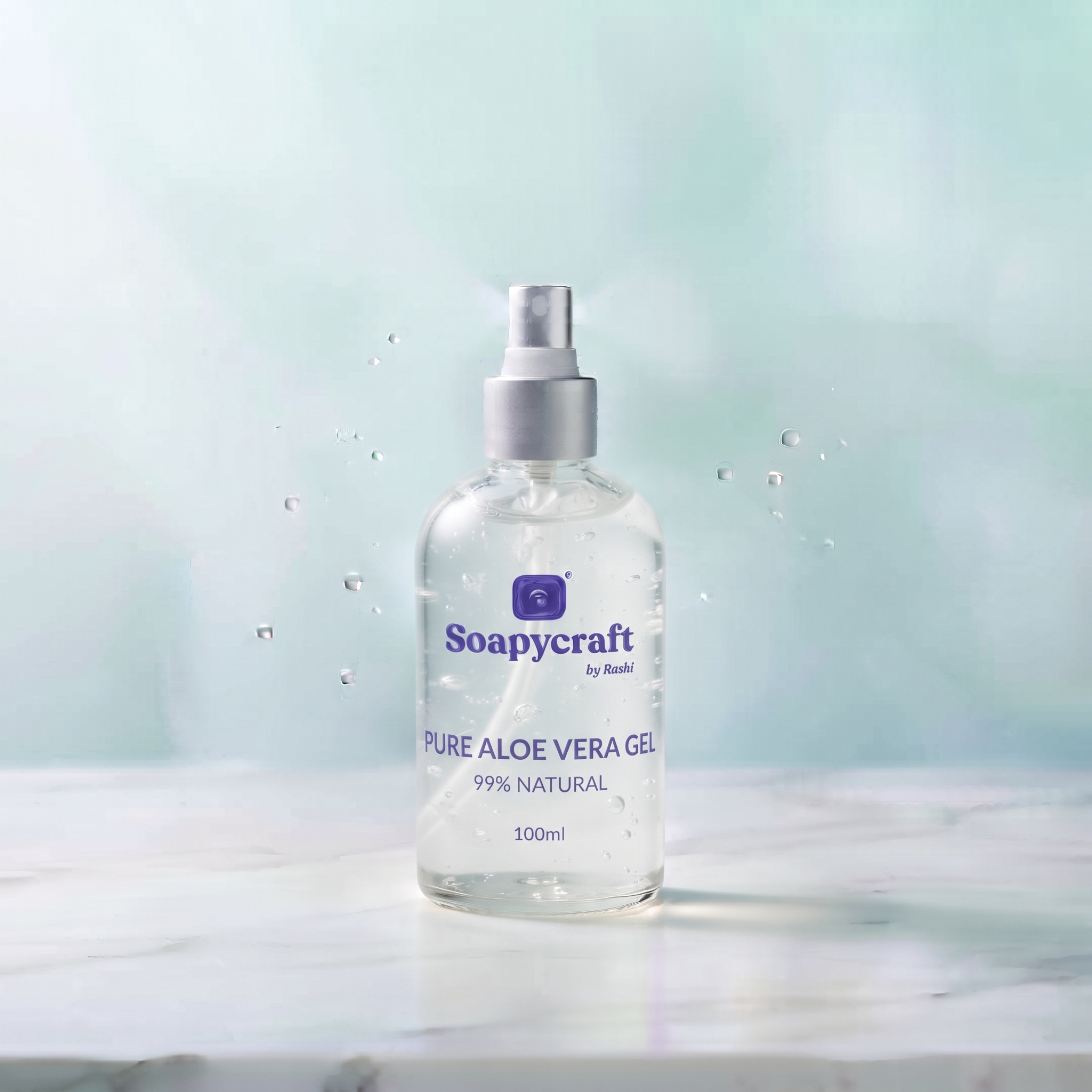 Pure Aloe Vera Gel - 99% Natural - buy online at Soapycraft